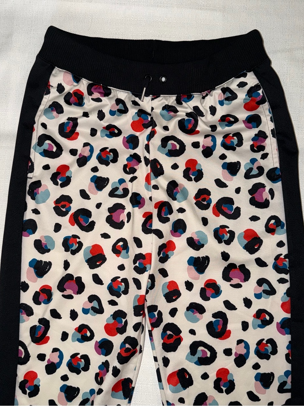 New Hanna Andersson White Leopard Print Leggings size 12/150